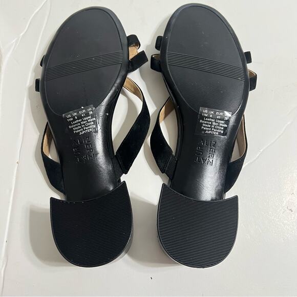 Naturalizer Black Jupiter Slide Dress Sandals Size 11 - Picture 15 of 16